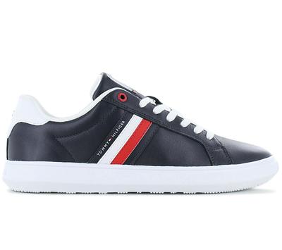 Essential Leather Cupsole - Мужские кроссовки Shoes Leather Dark Blue FM0FM04921-DW5 ORIGINAL
