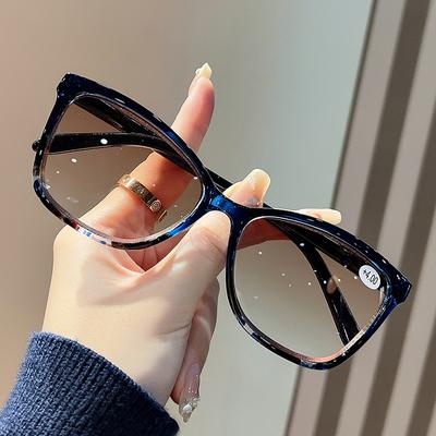 Новый оттенок Солнцезащитные очки для чтения Женские Солнцезащитные очки Очки Очки от +1.0 до +4.0 Европа и Америка