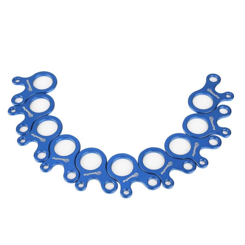 10 шт., быстрый узел с 3 отверстиями, шнур для бегуна, застежка, пряжка для веревки с пряжкой