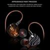 QKZ KD4 Wired In-Ear Bass HiFi Dual Units Earphones Running Sports Headphone