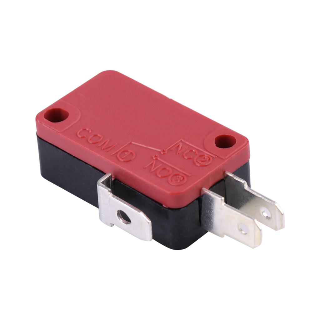 10Pcs Red 3Pins Push Button Micro Switch Replacement for Arcade Game