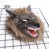 Durable Werewolf Gloves Realistic Claws Gloves, Furry Black Wolf Paw Costume Headgear, Halloween Cosplay Accessories Beast Animal Props for