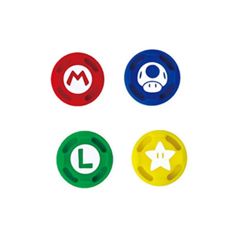 4 шт. силиконовые накладки на аналоговые джойстики для Nintendo Switch JoyCon Controller, накладки на джойстики для Switch Lite, аксессуары