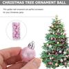 24Pcs Holiday Golden Ball Ornaments Christmas Tree Decorations 3Cm Festive Pendant for Party Wedding Ceremony Ball Ornament