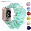Классический эластичный ремешок Scrunchie для apple watch 5 band 44 мм 40 мм женский ремешок для часов браслет для серии 5 4 3 для iwatch band 38 мм 42 мм 38