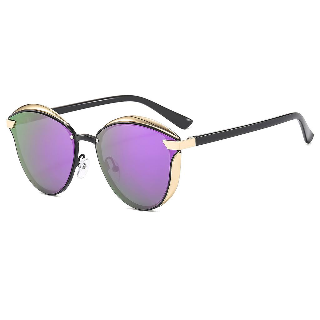 Metal High-End Cat Eye Polarized Sunglasses Show Street Sunglasses For Men And Women