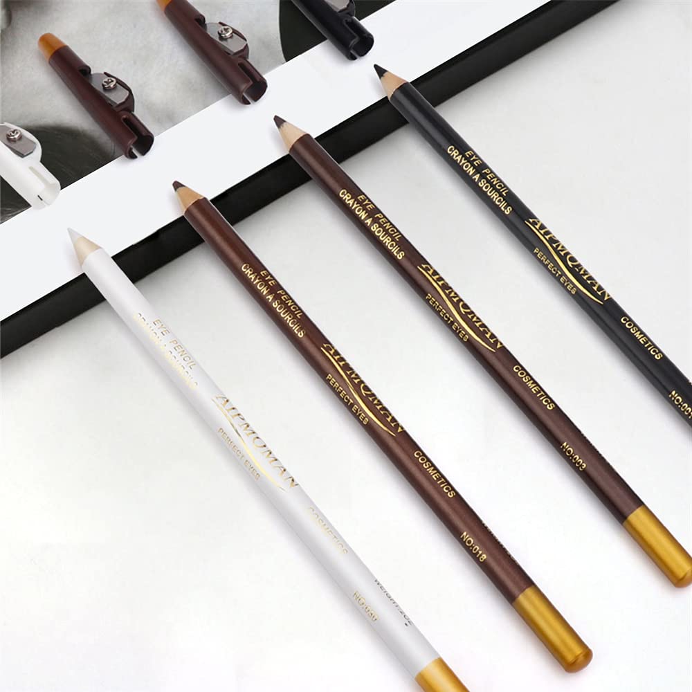 Men's Beard Pencil Edge Hairline Razor Barber Shape Accessories With Sharpener Hair Line Beard Pen Makeup Eyebrow Pencil Hair Styling Eyebrow Tools