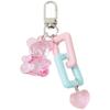 Key Holder Crystal Bear Key Chains Mobile Phone Chain Bag Pendant Decoration Korean Style Key Ring