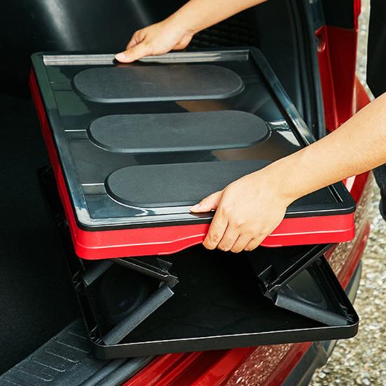 Портативный складной автомобильный ящик для хранения багажника продуктовый автомобиль авто дорожный контейнер