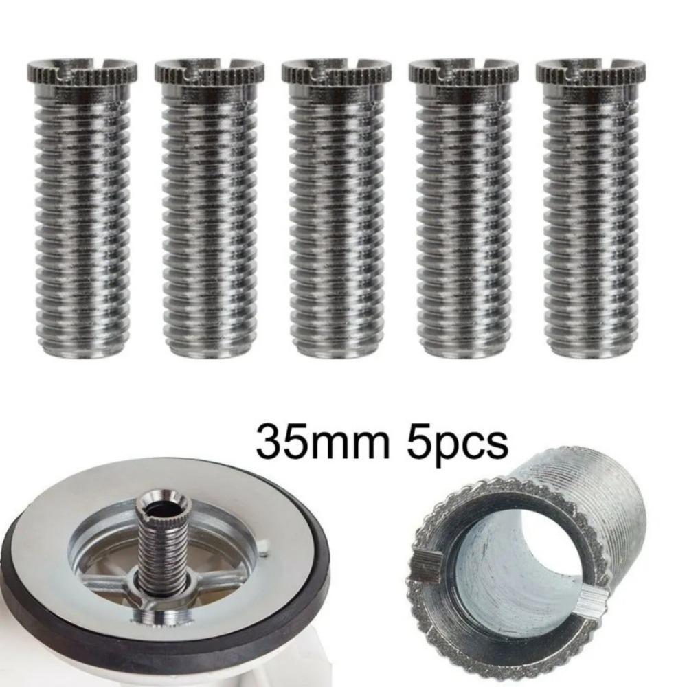 5pcs 35mm 45mm Size Drain Fastener Bolt Replacement Strainer Connectors For Kitchen Sink