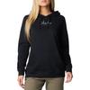 Trek Graphic Treatment Hoodie, Womens Black Sweatshirt
