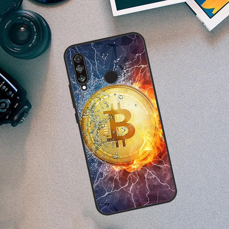 Чехол Bitcoin BTC для Huawei Nova 10 9 SE 3i 7i 11i 11 Pro 5T Y60 Y61 Y70 Y90 Y91 P20 P30 P40 Lite