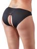 Cottelli CURVES - Black Lace Crotchless Panties L