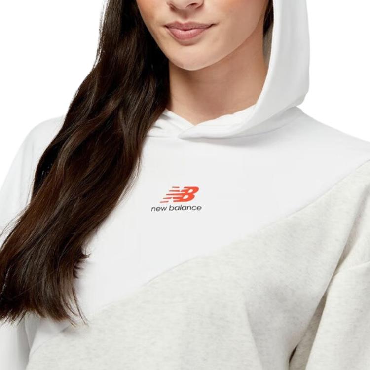 New Balance Толстовка женская белая WT23559-WT