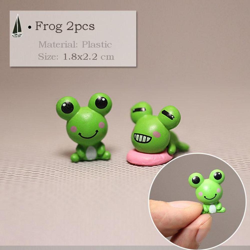 Vintage Decorative Figurines Mini House Water Fountains Flowerpot Fairy Garden Miniatures/Terrarium Pet Home Decor Ornaments DIY