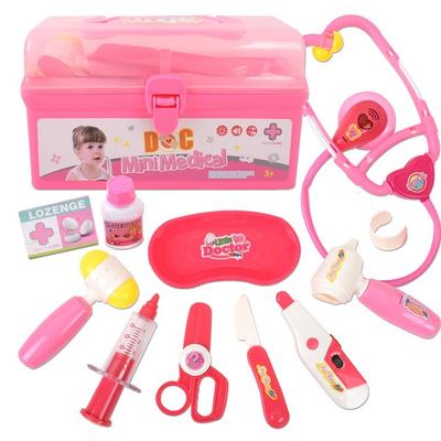 Oz Toy Kids Doctor Square Box Hospital Play, Розовый, Популярные корейские игрушки