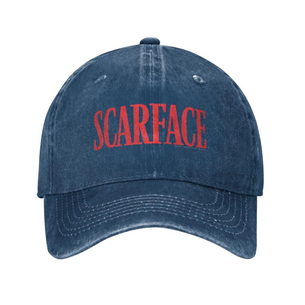 Летняя кепка Scarface Red Merch Бейсболки Мужские Женские Шляпы Кепка Регулируемая Тракерская Шляпа Универсальная и повседневная защита от солнца