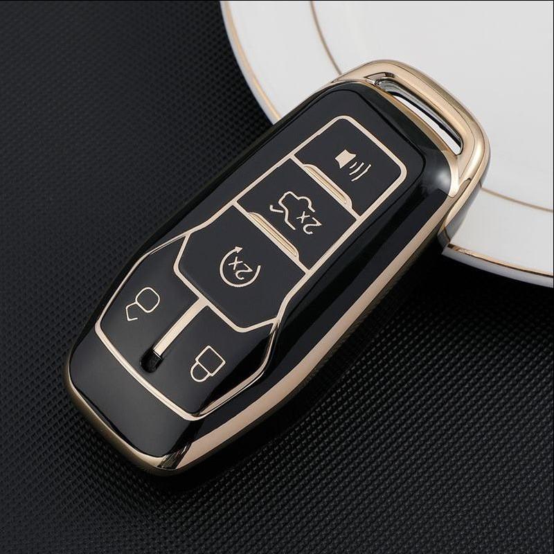 Ford Mondeo Key Set for Fox Wingbo Fiesta Forrest Lincoln Mustang TPU All-inclusive Shell