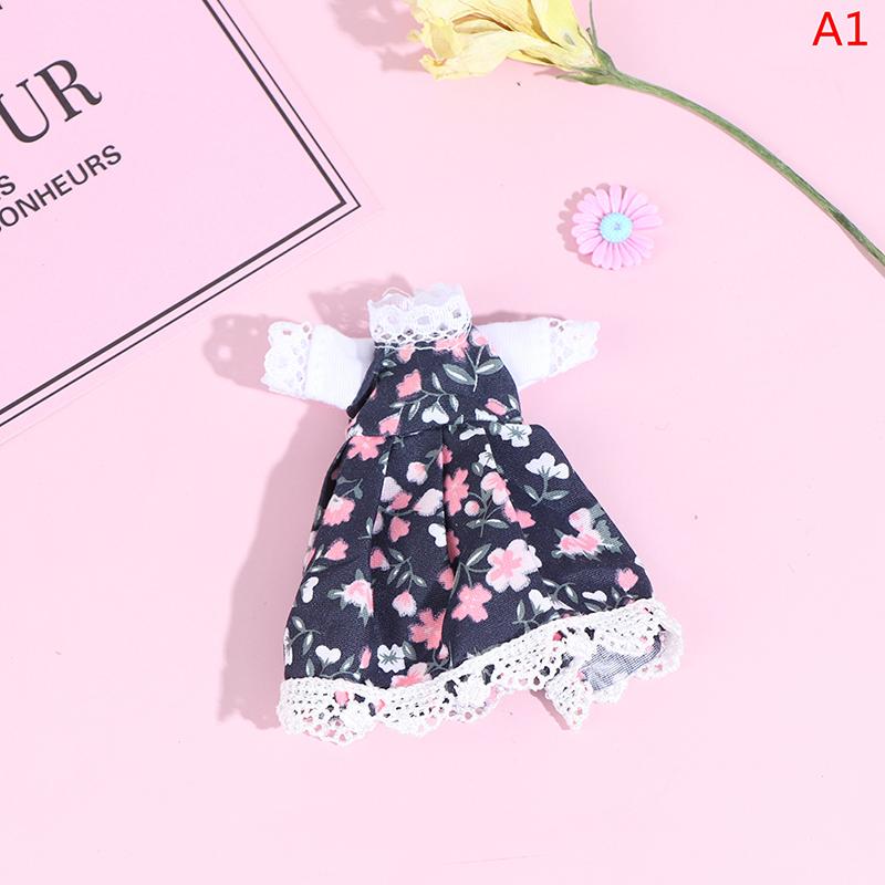 1pc 16cm Bjd Doll Clothes High-end Dress Up Can Dress Up Fashion Doll Clothes Skirt Suit Best Gifts for Children DIY Girls Toys