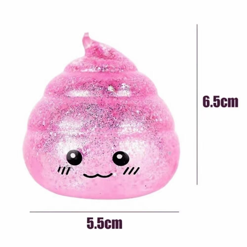Slow Rebound Poop Fidget Toy Slow Rising Reduce Pressure Ball Novelty Poop Squishy Toys Fun Toys