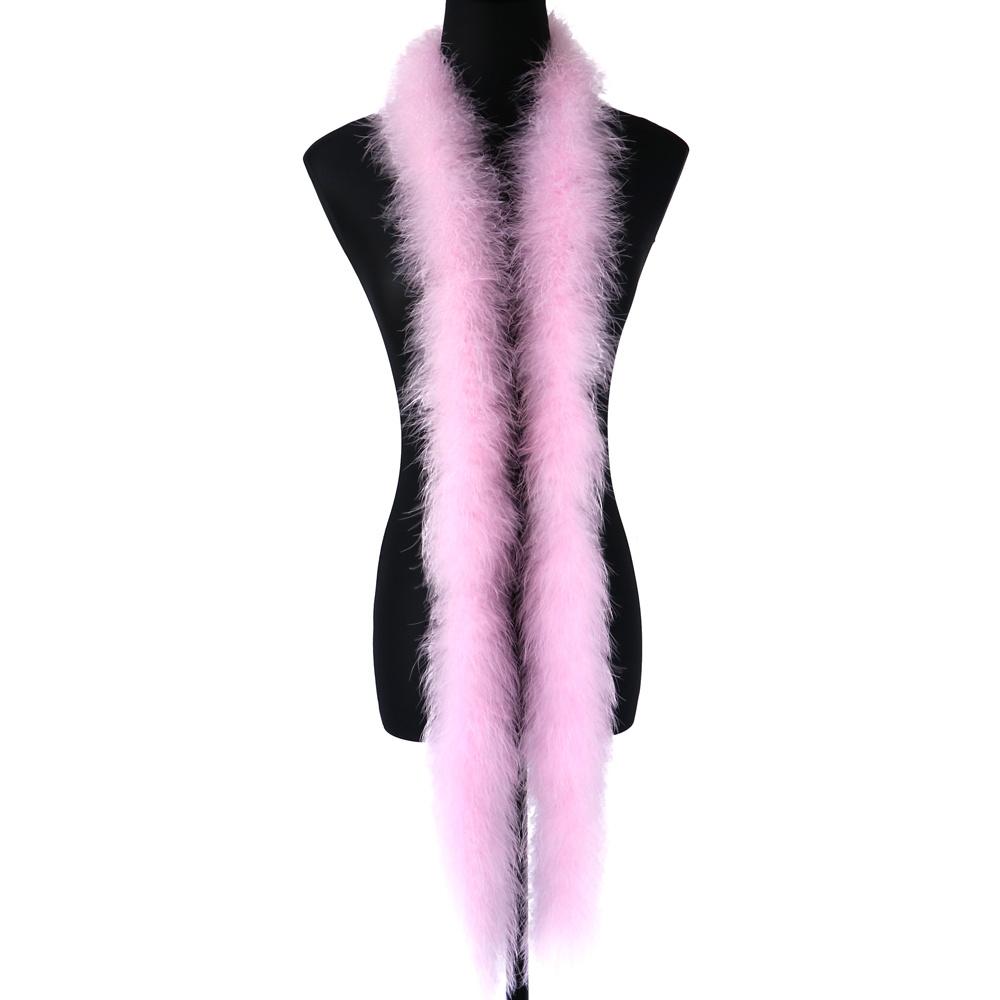 DIY 2 Meter Fluffy White Marabou Turkey Feathers Boa 11-50g Natural Feather Scarf for Wedding Dress Christmas Decorative Plumes