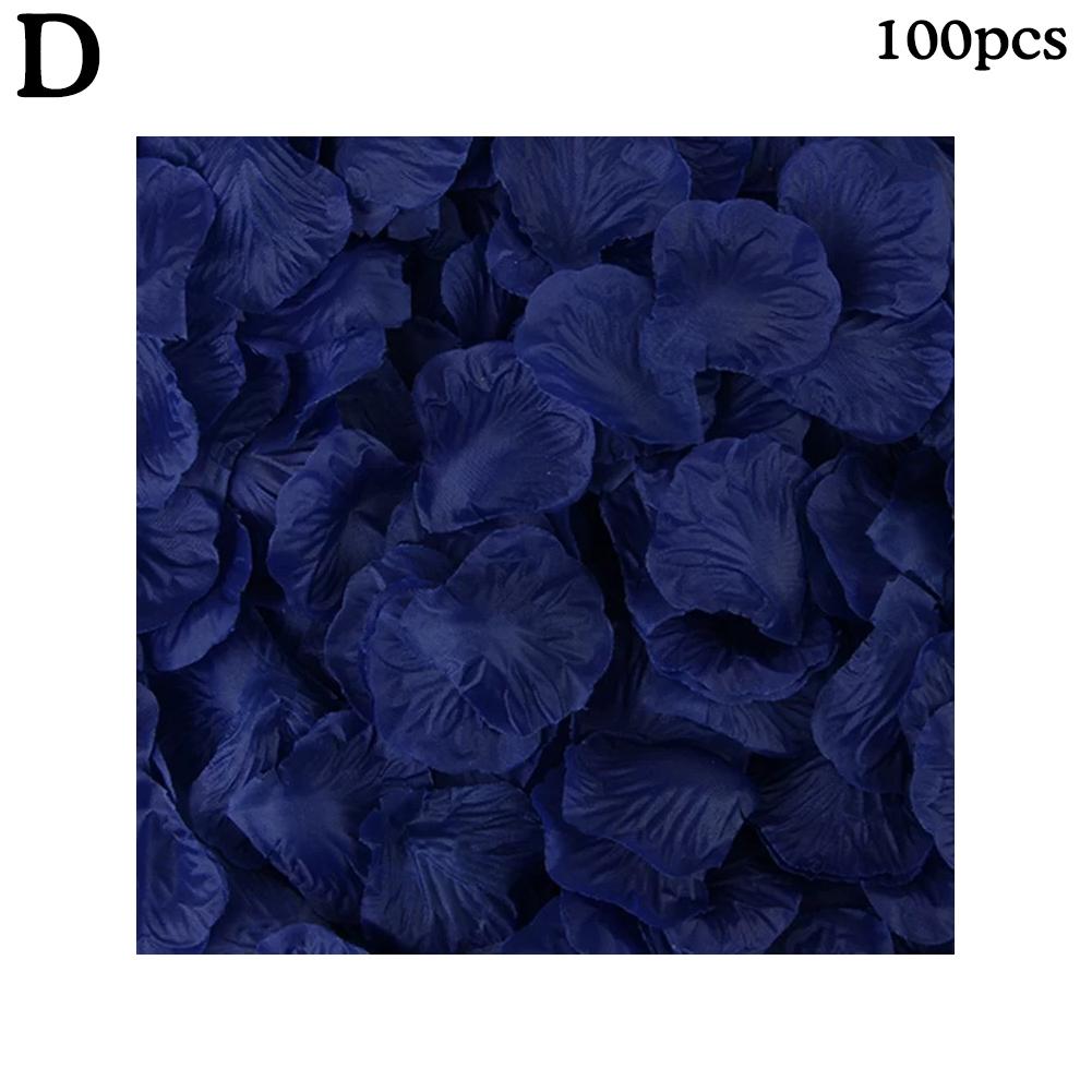 100 шт. искусственные лепестки роз, красочные красные, белые, золотые лепестки роз, цветы для романтической свадьбы, Дня святого Валентина, вечеринки, украшения