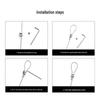 Outdoor Multi-purpose Steel Wire Hanging Cable