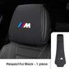 Leather Car Seat Headrest Protective Cover Accessories For BMW 1 2 3 4 5 6 7 Series G20 G30 F48 E90 E36 F30 F10 X1 X3 X4 X5 X6X7 II9