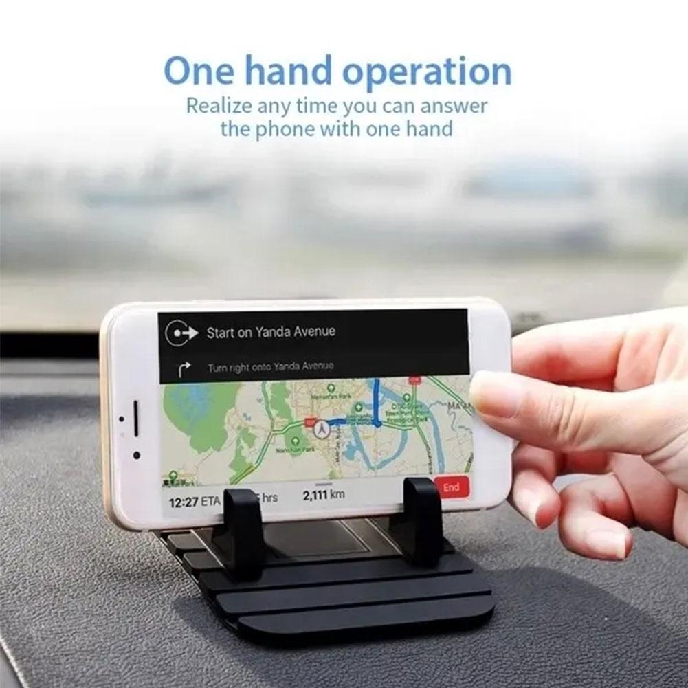 Universal Anti-slip Car Silicone Holder Mat Pad Dashboard Stand Mount For Phone GPS Bracket For iPhone Y1U9