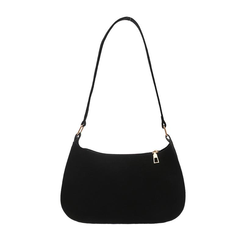 Дизайнерская сумка на одно плечо с подмышкой, женская, корейская, зимняя, модная, с текстурой, иностранная, в стиле полумесяца