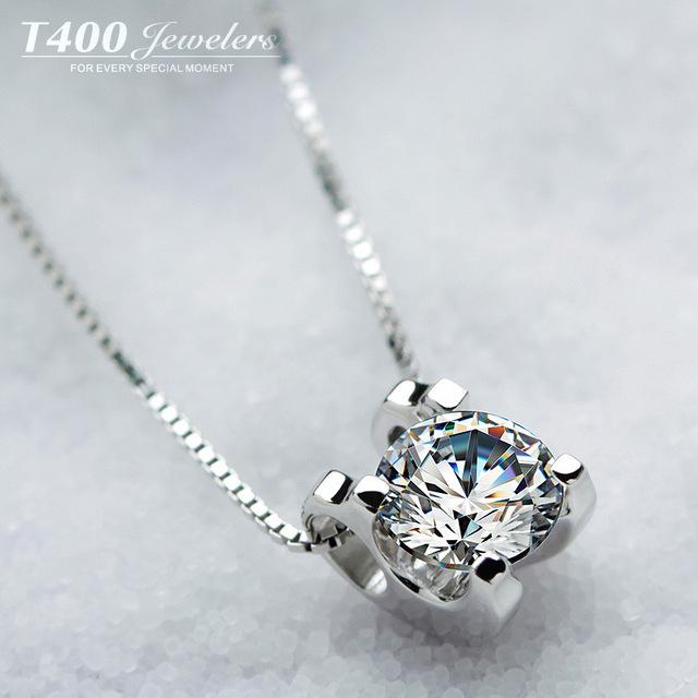Sunflower Lab Moissanite Diamond Pendant Real 925 Sterling Silver Charm Party Wedding Pendants Necklace for Women Bridal Jewelry