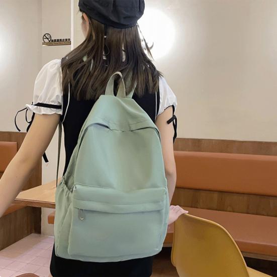 Women Schoolbag Waterproof Large Capacity Smooth Zipper Tear-resistant Strong Load Bearing Convenient