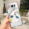 Чехол для Samsung Galaxy S7 edge Чехол-обложка Милые буквы Мягкий силикон Чехол для телефона Для Samsung s 7 S7 edge S7edge G930 G935 чехлы
