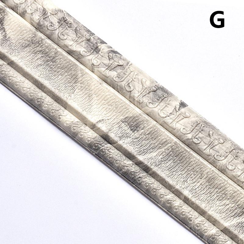 3D настенная наклейка, линия талии, полоска для предотвращения столкновений, самоклеящийся водонепроницаемый плинтус