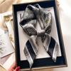 70 * 70cm New Silk Small Square Scarf For Women'S Neck Protection Professional Scarf Versatile Hair Tie Headscarf Scarf
