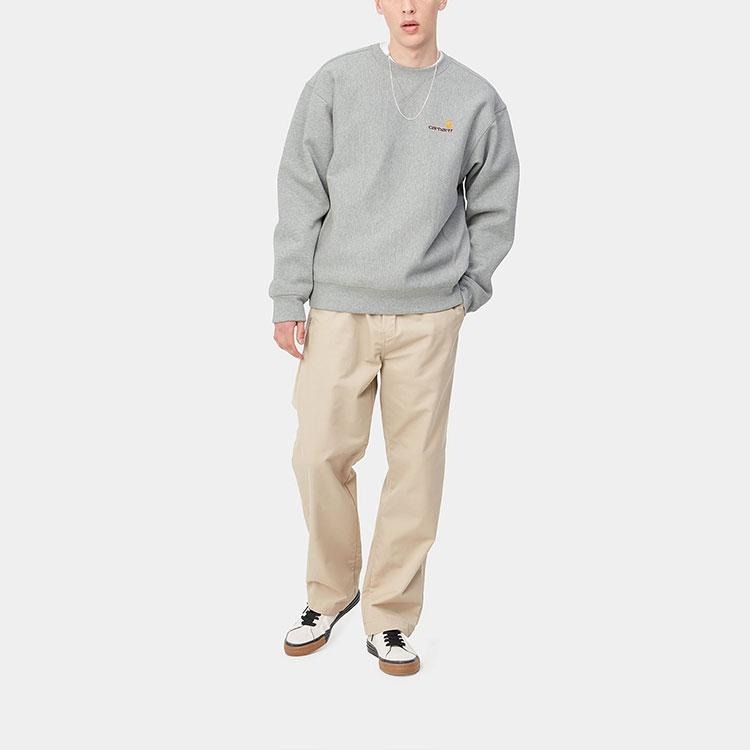 Carhartt WIP Свитшот American Script Мужской свитшот Серый I025475-V6-XX