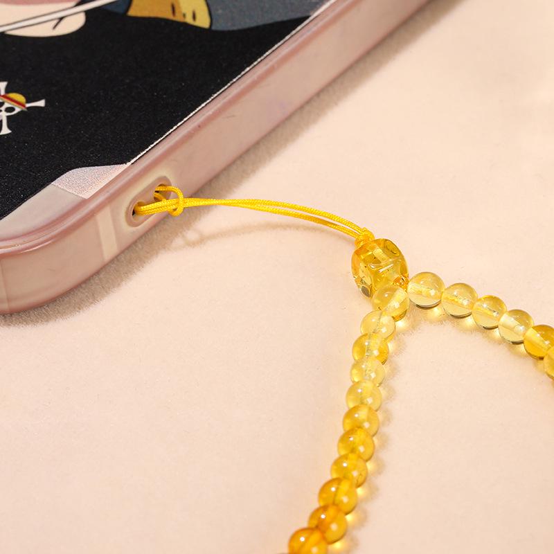 Jingde Jewelry Градиентный янтарный восковой шнурок на запястье для телефона и ID