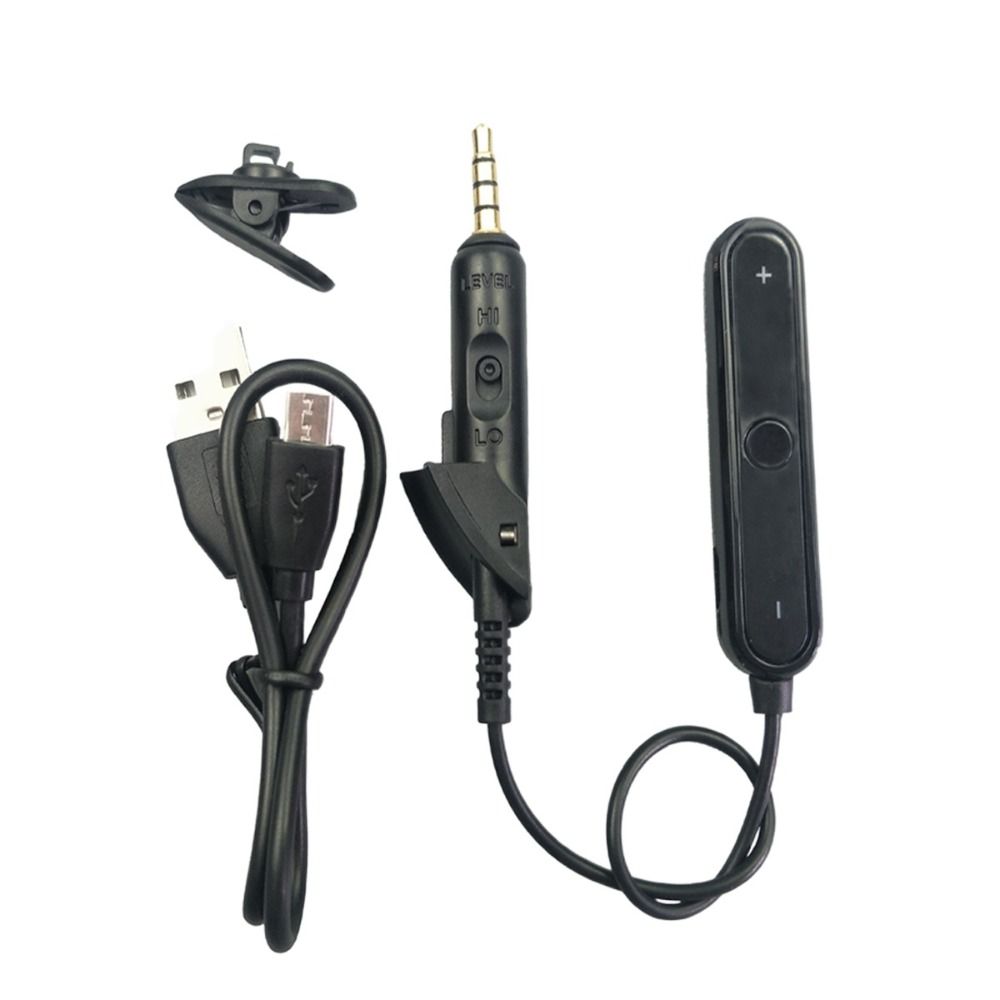 Черный адаптерный кабель совместимый кабель для наушников Bose QuietComfort QC15 наушники наушники