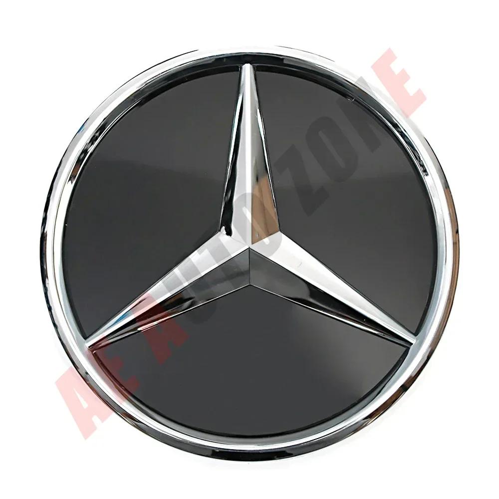 GCTO3 Front Grill Chrome Star Emblem Black Badge Front Grille Chrome Emblem Fit For Mercedes Benz V-Class W447 2021-2023