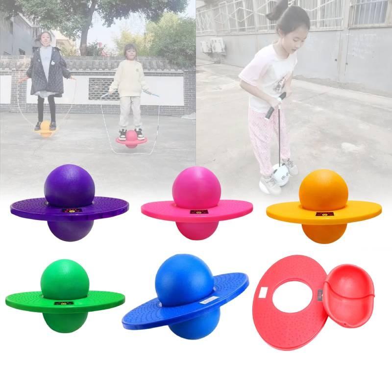 Jumping Ball For Adults Fitness Balance Toy Plastic Exercise Bouncing Ball For Sports Training