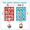 8 Santa Claus Collage Hand-on DIY Decoration Handbook Mobile Phone Case Decoration Party Waterproof Stickers