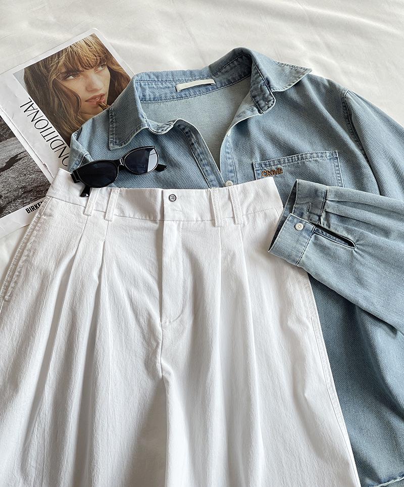 Джинсовая куртка Juzhi с весенней вышивкой, длинный рукав 22335.