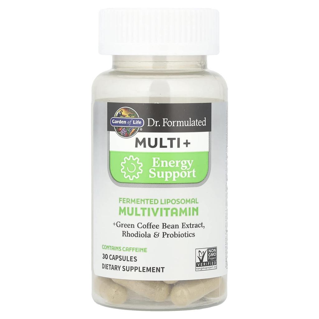 Perlmutter Multi+, Energy Support, 30 Capsules
