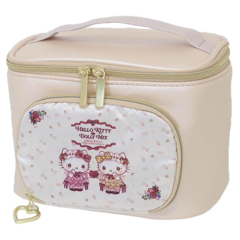 Sanrio Hello Kitty X DOLLY MIX Vanity Pouch, Beige