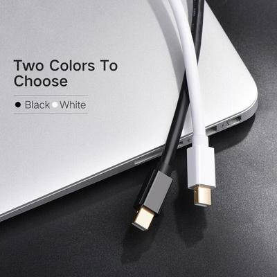 1,8-метровый Mini DP Display Port Thunderbolt 2 к HDMI-совместимому кабелю-адаптеру для Macbook Plated Pro S5L6