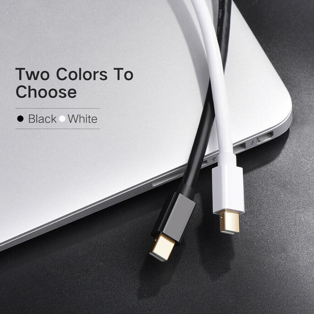 1,8 м Mini DP Display Port Thunderbolt 2 к HDMI-совместимому для Macbook позолоченный кабель Gold Pro Ad M8F1