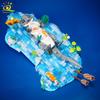 HUIQIBAO MOC Otter Animal Model Building Block Brick Boy Assembly Construction Toy For Children Kid DIY Game Home Desk Decor
