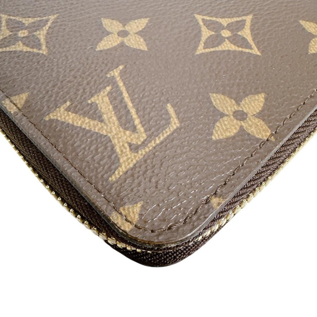Louis Vuitton Кошелек Zippy с монограммой Длинный кошелек-портмоне Холст с монограммой M42616 Б/у