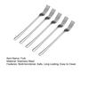 5 шт. Вилки для закусок и десертов из нержавеющей стали, вилки для салата, фруктов и дегустации, многофункциональные