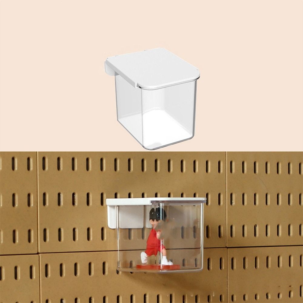 Пластиковый кейс для хранения перфорированной доски, аксессуары для DIY, настенная полка, ящики для хранения инструментов